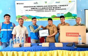 Dukung Pendidikan Digital, PLN UIP Nusra Serahkan 10 Komputer ke SMPN 2 Labuhan Badas BERITA WUKONG778 MUSIC