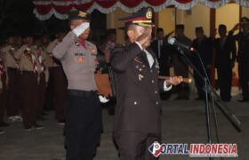 Kapolres Probolinggo Pimpin Apel Kehormatan & Renungan Suci HUT ke-80 RI di TMP Kraksaan BERITA WUKONG778 MUSIC