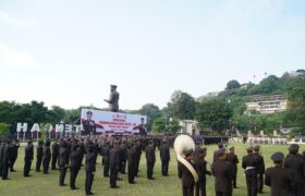 Polda Jateng Gelar Upacara Peringatan HUT ke-80 RI BERITA WUKONG778 MUSIC