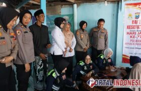 HUT ke-77 Polwan, Polresta Sidoarjo Hadirkan Layanan Kesehatan Gratis di Porong BERITA WUKONG778 MUSIC