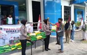 Polresta Pati Gelar Gerakan Pangan Murah, Salurkan 6 Ton Beras SPHP BERITA WUKONG778 MUSIC
