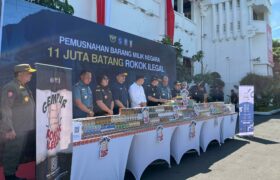 Bea Cukai Sidoarjo Tindak 23,8 Miliar Batang Rokok Ilegal Sepanjang 2025 BERITA WUKONG778 MUSIC