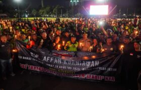 1.000 Driver Ojol Gelar Aksi Solidaritas di Lapangan Mapolda Jatim BERITA WUKONG778 MUSIC