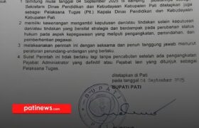 Beredar Surat Pengangkatan Sriyatun jadi Plt Kepala Dinas Pendidikan Pati BERITA WUKONG778 MUSIC