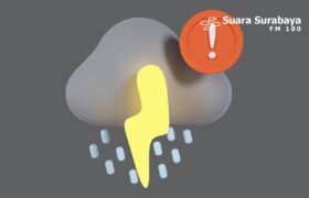 BMKG Prakirakan Cuaca Jatim Hari Ini Berawan Tebal, Berpotensi Hujan Petir BERITA WUKONG778 MUSIC