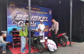 Satlantas Polrestabes Semarang Gelar Servis Gratis untuk Ojek Online di Simpang Lima BERITA WUKONG778 MUSIC