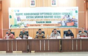 Dandim 0402/OKI Ikuti Rakor Cetak Sawah Rakyat dan Sosialisasi Brigade Pangan 2025 BERITA WUKONG778 MUSIC