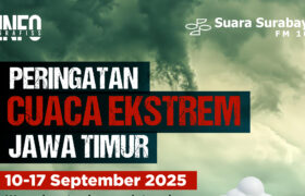 Peringatan Cuaca Ekstrem Jawa Timur BERITA WUKONG778 MUSIC